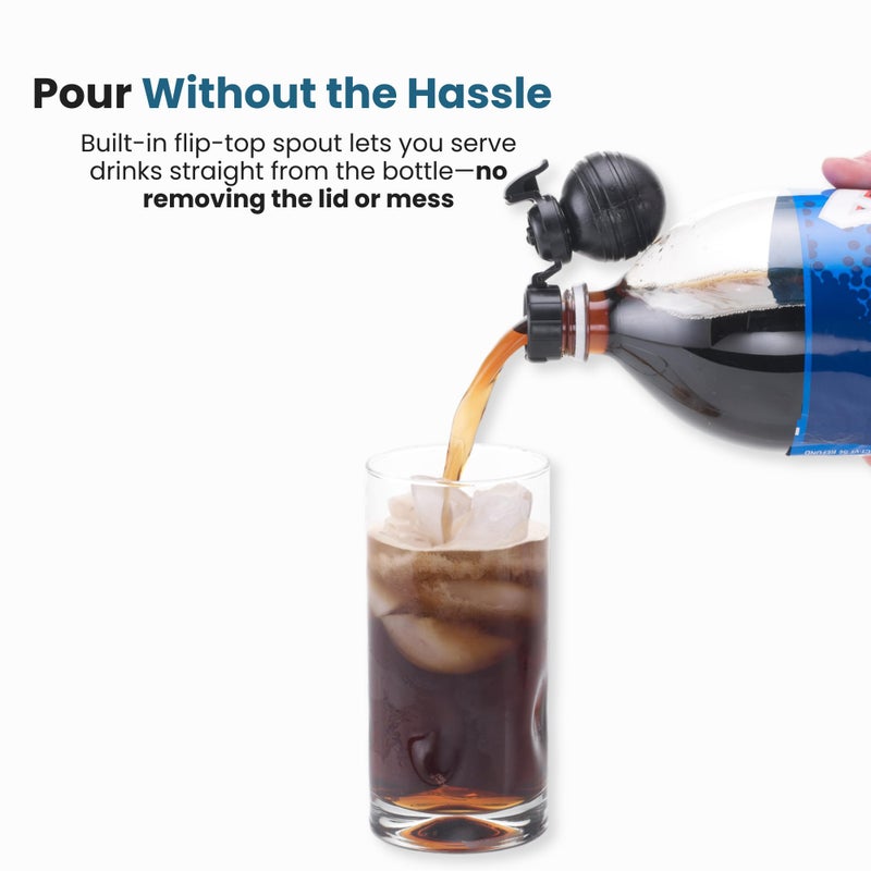 Jokari Fizz-Keeper Pump & Pour - Image 3